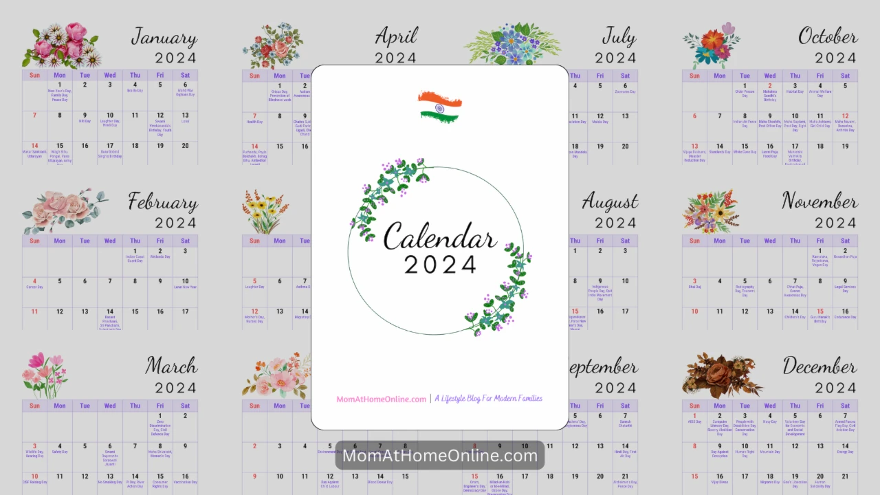 DIY Guide For Free Printable Calendar 2024 in PDF
