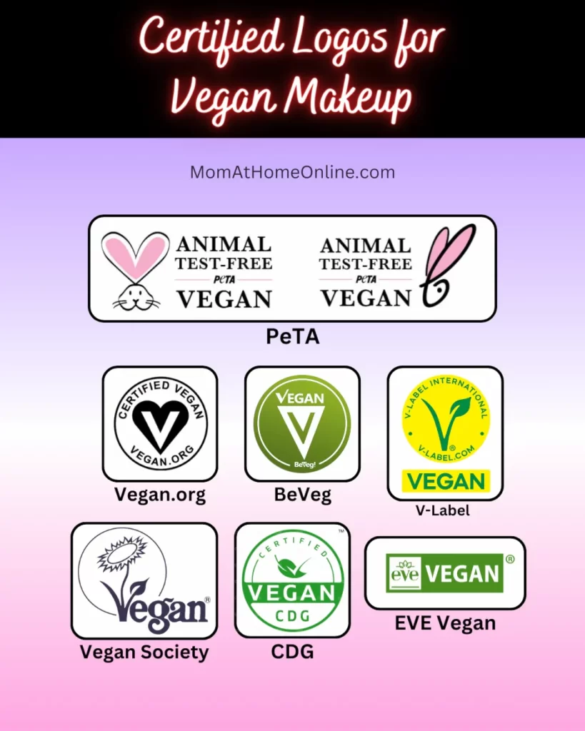 Vegan Makeup Logos