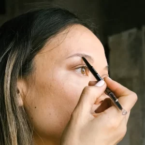 Apply Eyebrow Pencil